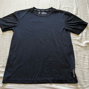 Reebok Mens Black Short Sleeve Shirt Size Small.